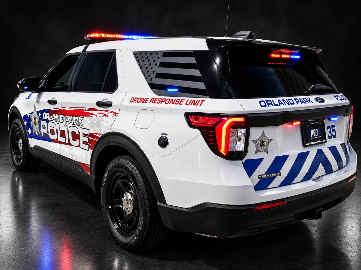 Orland Park PD Drone Response Vehicle